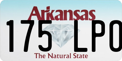 AR license plate 175LPO