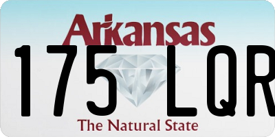 AR license plate 175LQR