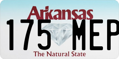 AR license plate 175MEP