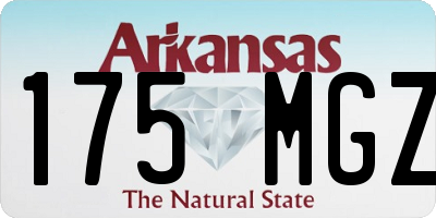 AR license plate 175MGZ
