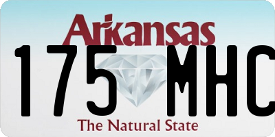 AR license plate 175MHC