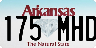 AR license plate 175MHD