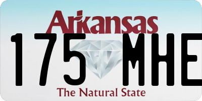 AR license plate 175MHE