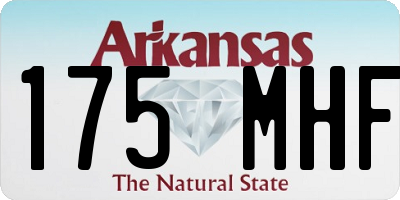 AR license plate 175MHF
