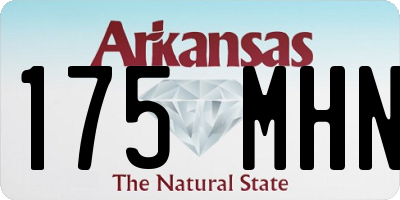 AR license plate 175MHN
