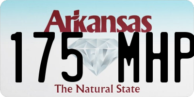 AR license plate 175MHP