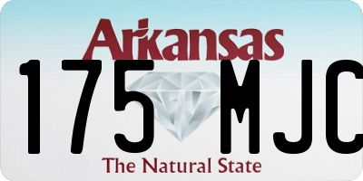 AR license plate 175MJC
