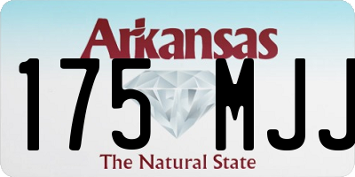 AR license plate 175MJJ
