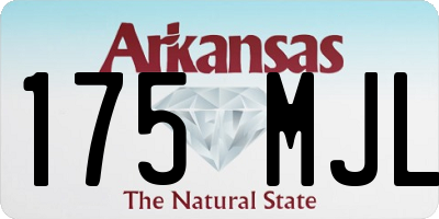 AR license plate 175MJL