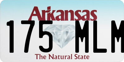 AR license plate 175MLM