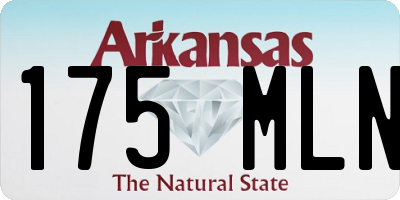 AR license plate 175MLN