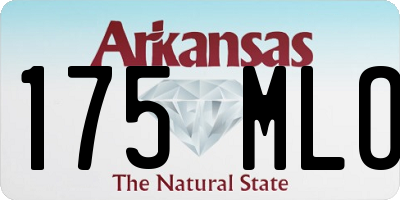 AR license plate 175MLO