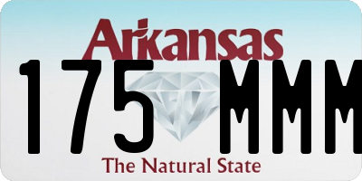 AR license plate 175MMM