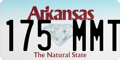 AR license plate 175MMT