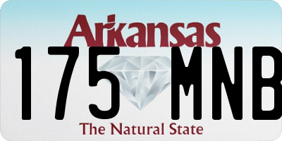 AR license plate 175MNB