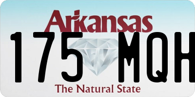 AR license plate 175MQH