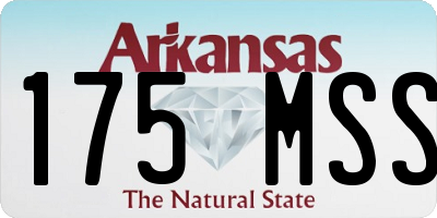 AR license plate 175MSS