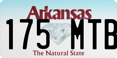 AR license plate 175MTB