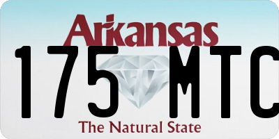 AR license plate 175MTC