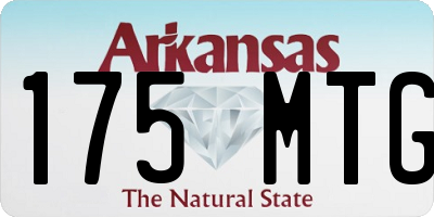 AR license plate 175MTG