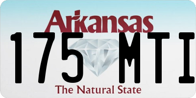 AR license plate 175MTI