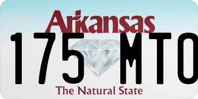 AR license plate 175MTO