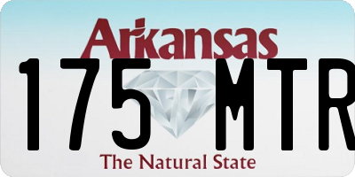 AR license plate 175MTR