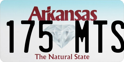 AR license plate 175MTS