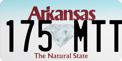AR license plate 175MTT