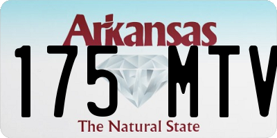 AR license plate 175MTV