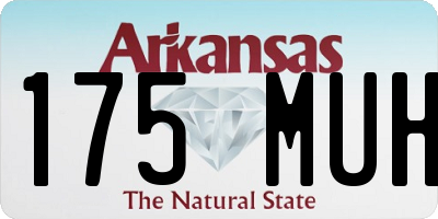 AR license plate 175MUH