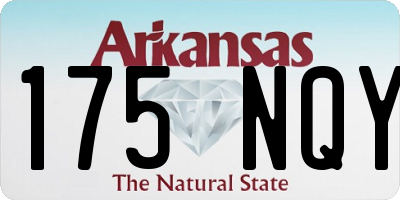 AR license plate 175NQY