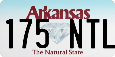 AR license plate 175NTL
