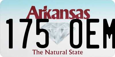 AR license plate 175OEM