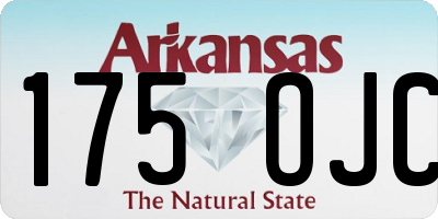 AR license plate 175OJC