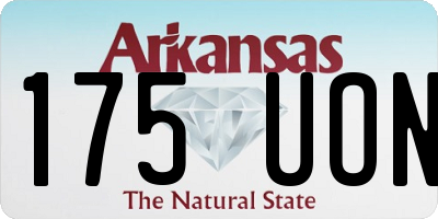 AR license plate 175UON