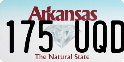 AR license plate 175UQD