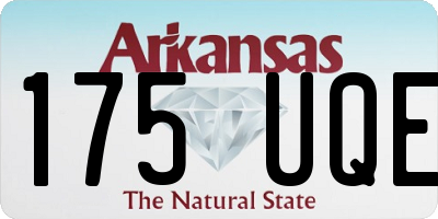 AR license plate 175UQE