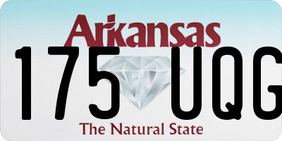 AR license plate 175UQG