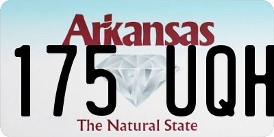 AR license plate 175UQH