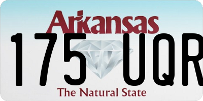 AR license plate 175UQR