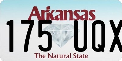 AR license plate 175UQX