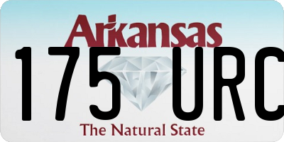 AR license plate 175URC