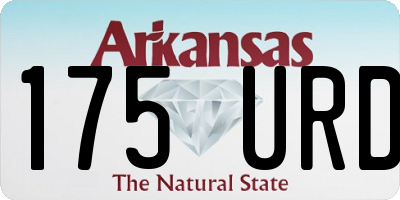 AR license plate 175URD