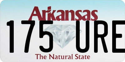 AR license plate 175URE