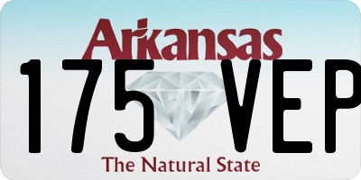 AR license plate 175VEP