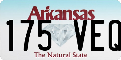AR license plate 175VEQ