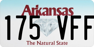 AR license plate 175VFF