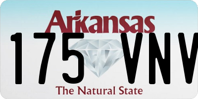 AR license plate 175VNV