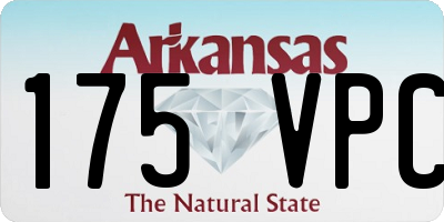 AR license plate 175VPC